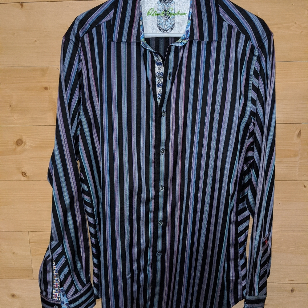 🍄Final Price🍄Robert Graham Men's L Dress Shirt